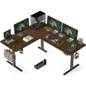 Reversible L Shaped Standing Desk