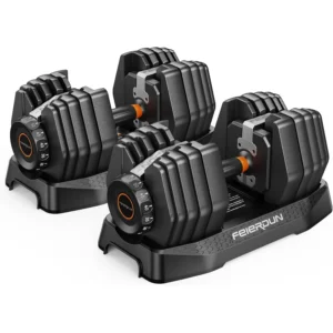 FEIERDUN Adjustable Dumbbell Set