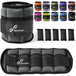 Adjustable Ankle Weights 1 Pair 2, 4, 6, 8, 10 Lbs